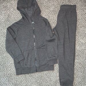 Cat & Jack Charcoal Hoodie and Jogger Set
